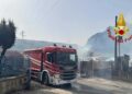 Decine di incendi in Sicilia, paura nell’Agrigentino
