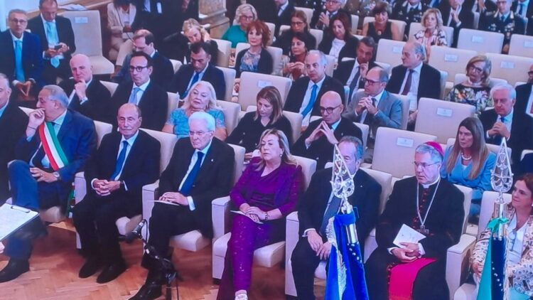 Mattarella a castello Utveggio per inaugurazione stagione convegni