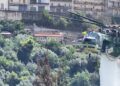 Incendio sulle colline di Chiaramonte nel Ragusano, vicino al centro abitato
