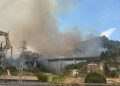 Incendio a Taormina, chiusa autostrada Messina-Catania