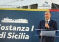 Schifani taglia il nastro del traghetto della Regione per Lampedusa
